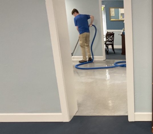 Moisture mapping after water damage in commercial office in Meadowbrook FL 32038 in Tallahassee